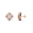 Beautiful Rounded Square Earring