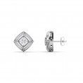 Beautiful Rounded Square Earring