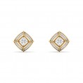 Beautiful Rounded Square Earring