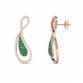 Curved Drop Earring