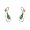 Curved Drop Earring