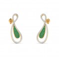 Curved Drop Earring