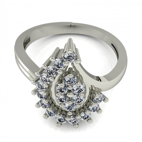 Royal Pear Ring